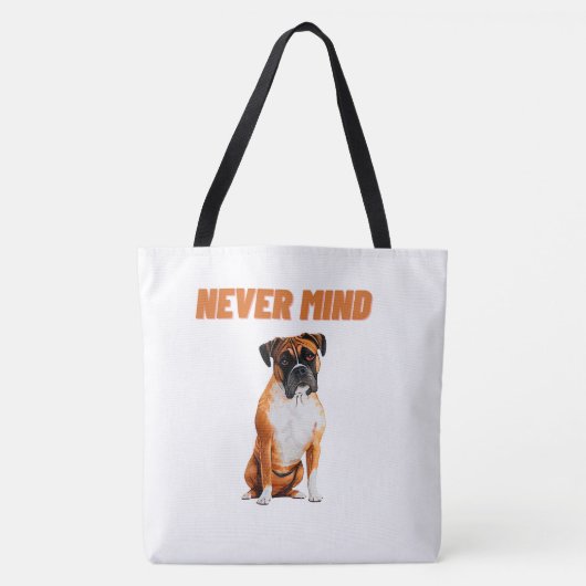 Tote Bag Never mind (Devant)