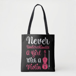 Tote Bag Never Underestimate A Girl