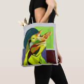 Tote Bag New Cham On The Block—Jackson’s Chameleon (De près)