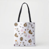 Tote Bag New | Doodles Tote | Sunset Park Cats | Rescue (Devant)