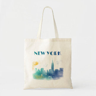 Tote Bag New York City Skyline NYC Travel America Liberty