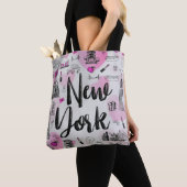 Tote Bag New York City Style Design (De près)