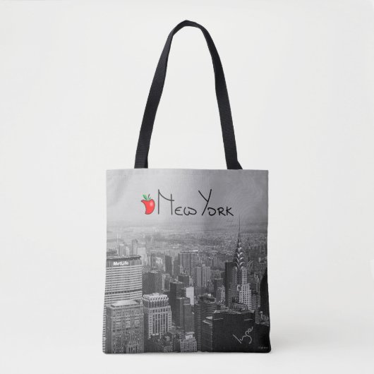 Tote Bag New York, Manhattan, Big Apple Cool (Devant)