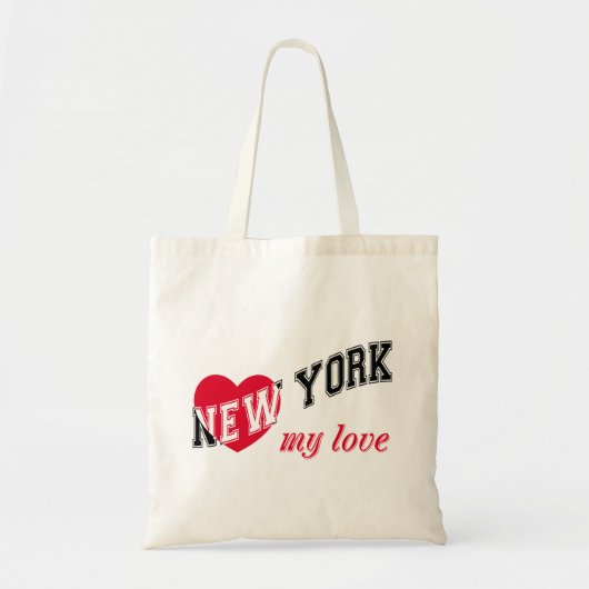 Tote Bag New York, mon amour (Devant)