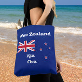 Tote Bag New Zealand Flag & Kia Ora