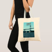 Tote Bag Newport Rhode Island Bateaux Vintages (Devant (produit))