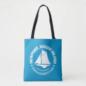 Tote Bag Newport RI (sloop) (Devant)