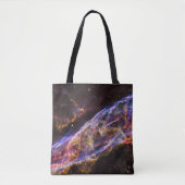 Tote Bag Ngc 6960, La Nébuleuse De La Sorcière. (Devant)