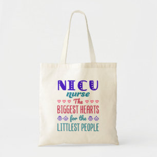 Tote Bag NICU Infirmière les plus grands coeurs pour les p