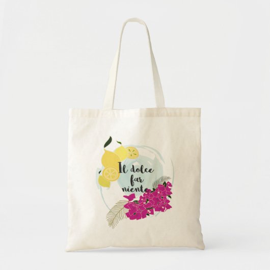Tote Bag Niente lointain de dolce de l'IL (Devant)