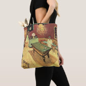 Tote Bag Night Cafe, Place Lamartine par Vincent van Gogh (De près)