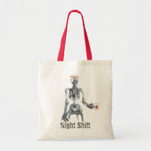 Tote Bag Night Shift Nurse Fourre-tout