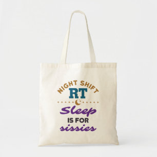 Tote Bag Night Shift RT Thérapeute respiratoire