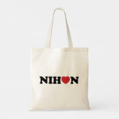 Tote Bag Nihon Coeur d'amour (Dos)