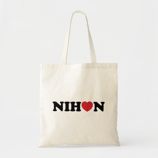 Tote Bag Nihon Coeur d'amour (Devant)