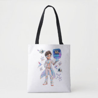 Tote Bag Nihonium (Nh) – COLLECTION ATOMIVRA™