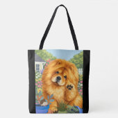 Tote Bag NIKO le Chow (Devant)