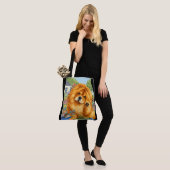 Tote Bag NIKO le Chow (Sur le modèle)