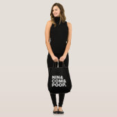 TOTE BAG NIN & COM & POOP. (Devant (modèle))