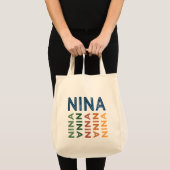 Tote Bag Nina Cute Colorée (Devant (produit))