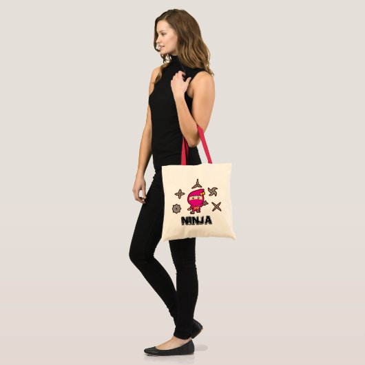 Tote Bag Ninja Girl (Devant (modèle))
