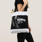 Tote Bag Ninja Woman Kunoichi (De près)