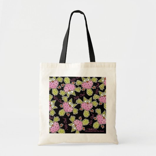 Tote Bag Nite Owl Collage (Devant)