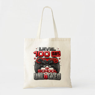 Tote Bag Niveau 100 Jours D'École Déverrouillé Garçons 100E