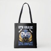 Tote Bag Niveau 8e année Diplômé de jeu de jeu complet (Devant)