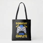 Tote Bag Niveau élémentaire Complet Jeu Gamer Graduation (Devant)