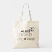 Tote Bag No Ship C'est une croisière en famille personnalis (Dos)