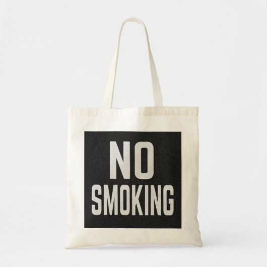 Tote Bag No Smoking (Devant)
