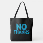 Tote Bag No Thanks (Devant)