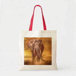 Tote Bag Noblesse des éléphants africains