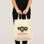 Tote Bag Noël 2 de l'Italie (Devant (produit))