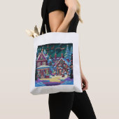 Tote Bag Noël 4. (De près)