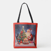 Tote Bag Noël Anniversaire 11 (Dos)