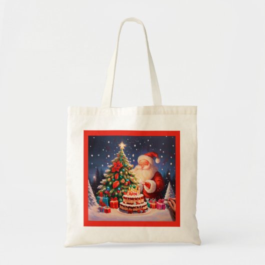 Tote Bag Noël Anniversaire 11 (Devant)