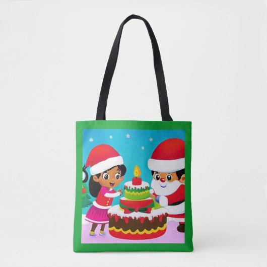 Tote Bag Noël Anniversaire 3 (Devant)