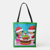 Tote Bag Noël Anniversaire 3 (Dos)