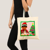 Tote Bag Noël Anniversaire 4 (Devant (produit))