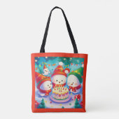 Tote Bag Noël Anniversaire 6 (Dos)