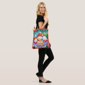 Tote Bag Noël Anniversaire 6 (Sur le modèle)