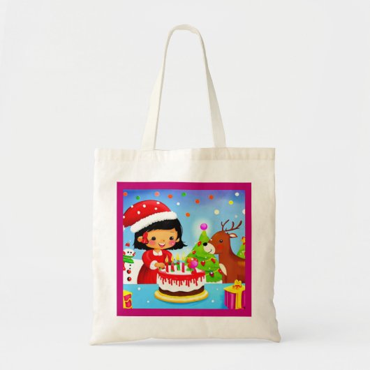 Tote Bag Noël Anniversaire 7 (Devant)