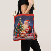 Tote Bag Noël Anniversaire 9 (De près)