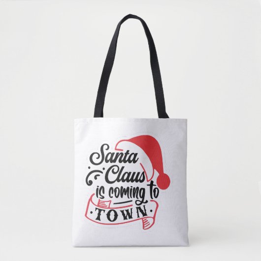 Tote Bag Noël approche (Devant)