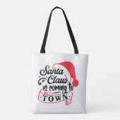 Tote Bag Noël approche (Dos)