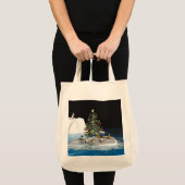 Tote Bag Noël Au Pôle Nord (Devant (produit))