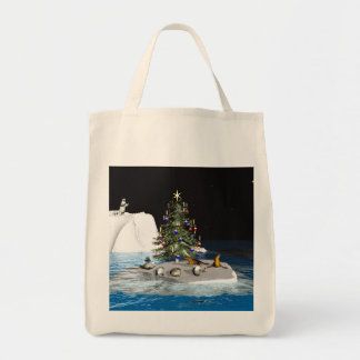 Tote Bag Noël Au Pôle Nord