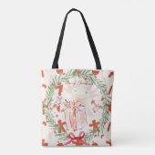 Tote Bag Noël Axolotl (Dos)